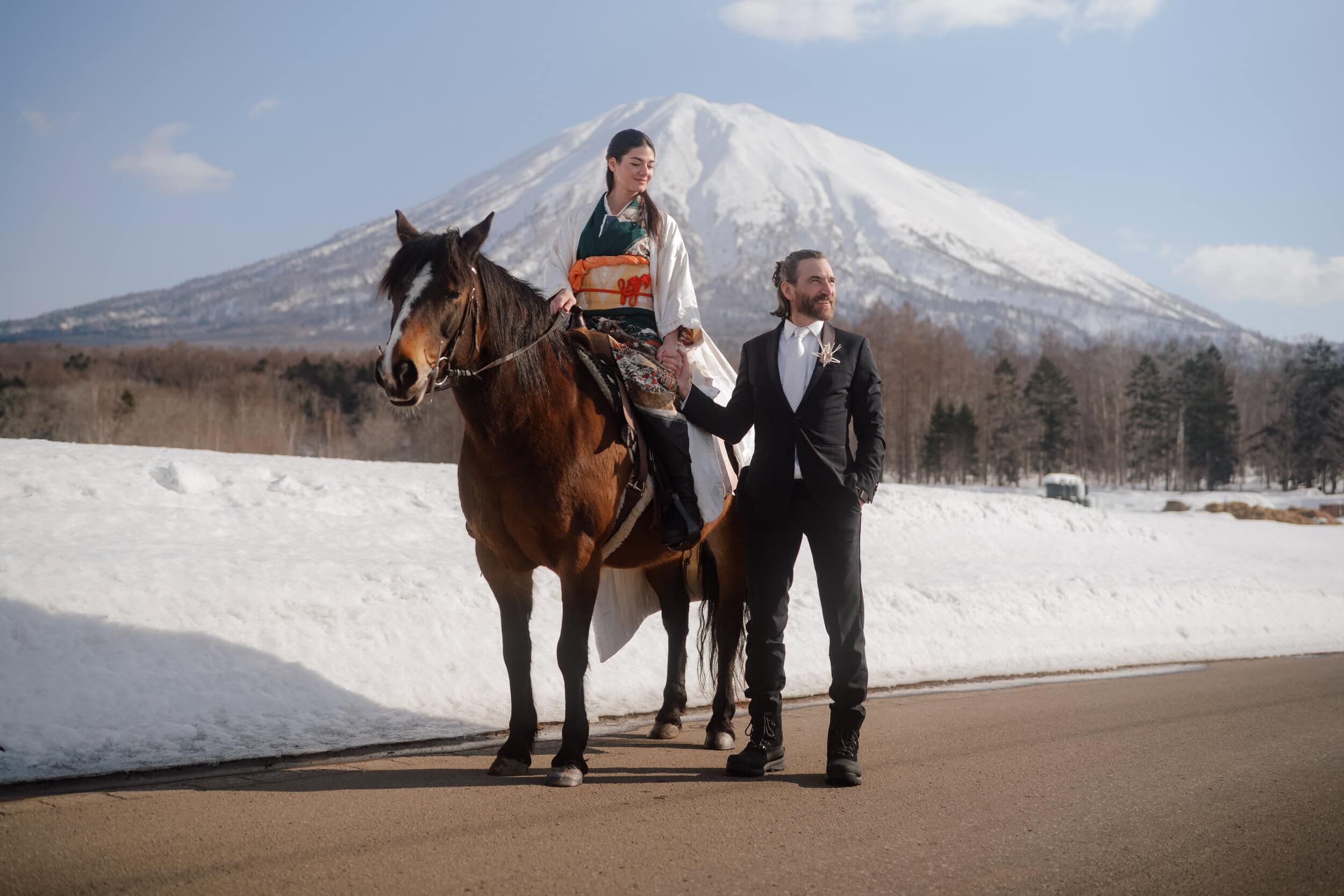 Elopement in a Kyoto garden